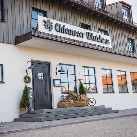 Chiemseer Wirtshaus Chieming Eksteriør billede